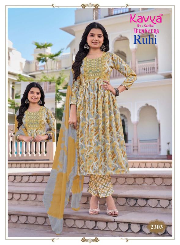 Kavya ruhi vol 23 womens design kurtis wholesaler